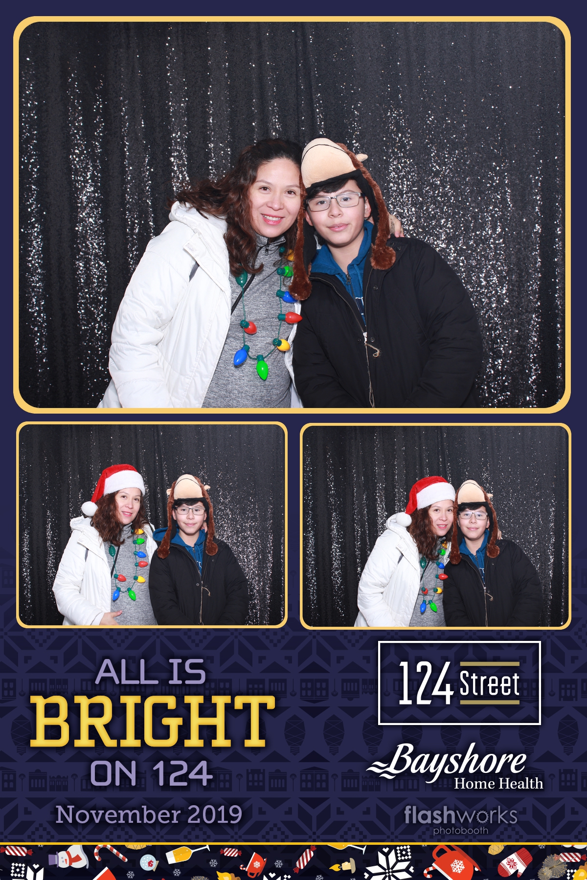 All Is Bright on 124th Street 2019 | View more photos from the event at gallery.flashworksphotobooth.com/u/FlashworksPhotoboothInc/All-Is-Bright-on-124th-Street-2019